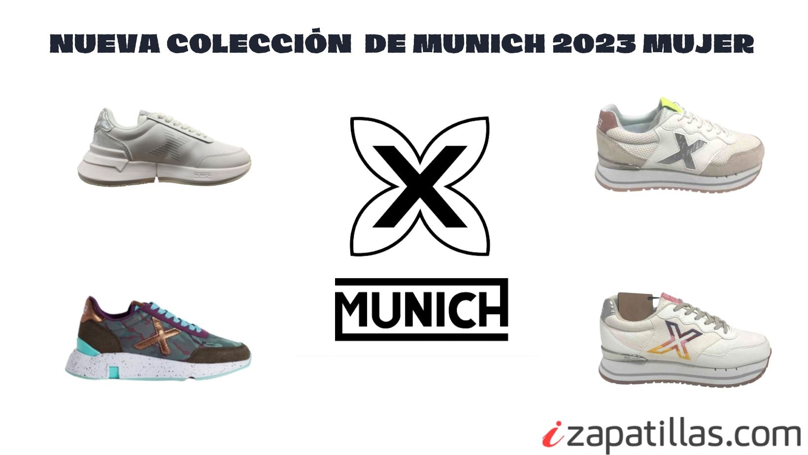 Novedades Zapatillas Munich Mujer 2023 // Munich Mujer 2023 baratas //  Rebajas Munich Mujer