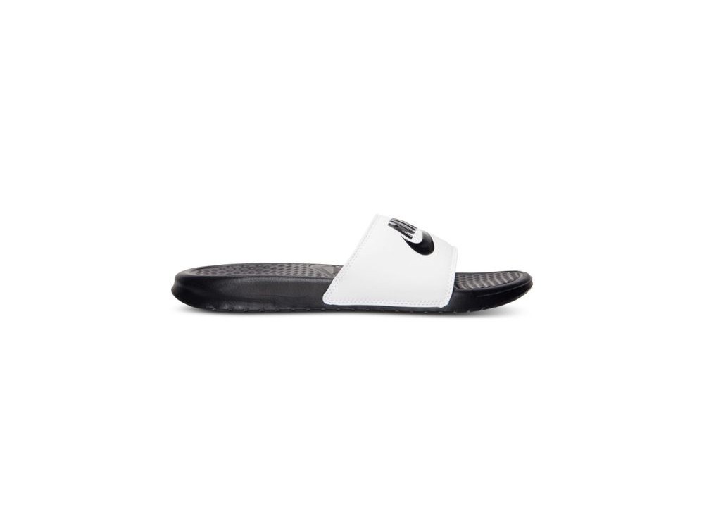 Nike benassi on sale blancas hombre