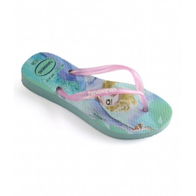 Havaianas Kids Slim Frozen Chanclas Niña 4137266 0642 Azul