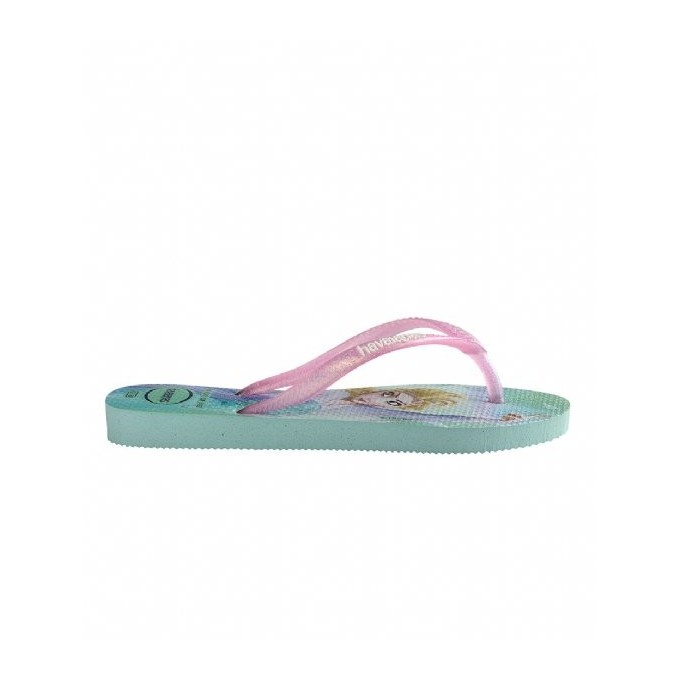 Havaianas Kids Slim Frozen Chanclas Niña 4137266 0642 Azul