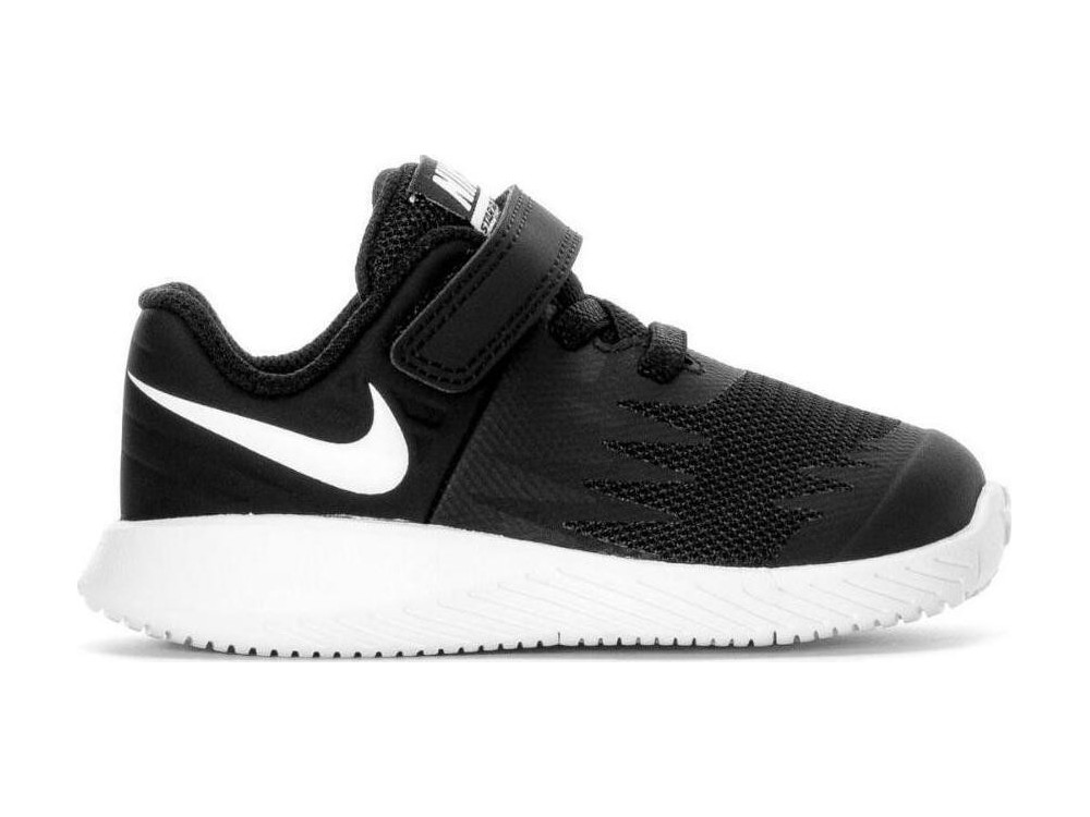 imagen Subir y bajar aumento NIKE STAR RUNNER NEGRAS NIÑO:: Zapatillas Nike Niño Star Runner 907255 001  Online