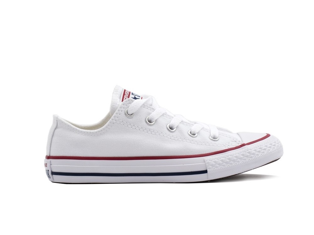 patio de recreo cien constructor CONVERSE :Zapatillas Niño-Niña All star OX 3J256C Blancas| Comprar Converse.