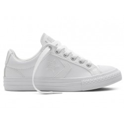 converse blancas piel mujer