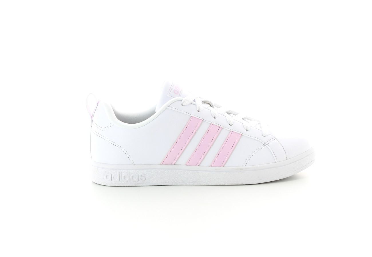 zapatillas adidas blancas con rosa