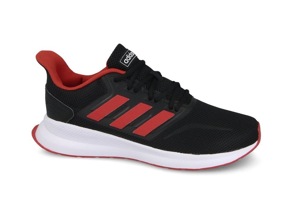 Adidas : Zapatillas Hombre |Adidas RUNFALCON G28910 Negra y Roja mejor  precio online.