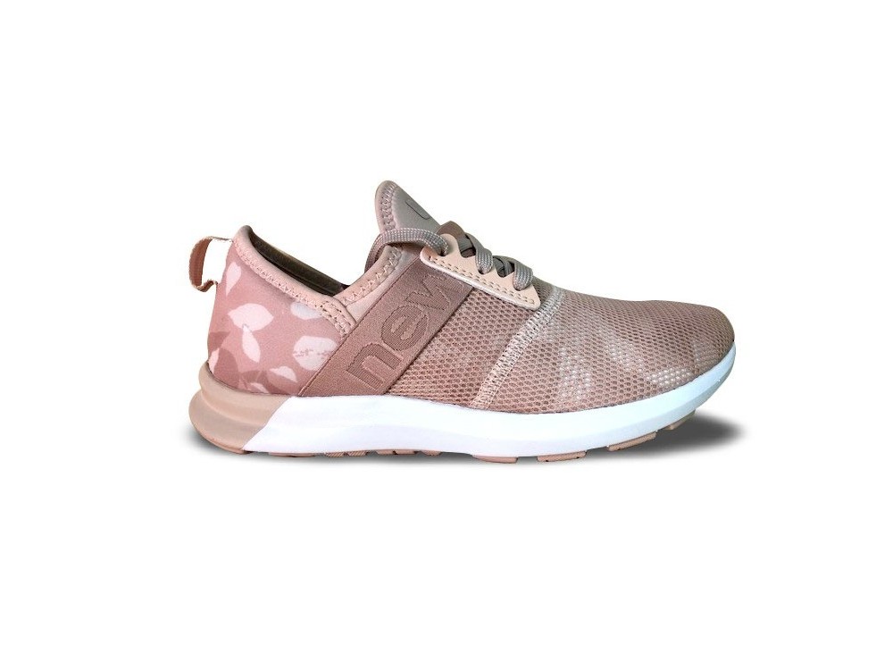 new balance rosa y gris mujer