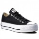 CONVERSE CHUCK TAYLOR ALL STAR LIFT PLATAFORMA MUJER 560250C NEGRAS