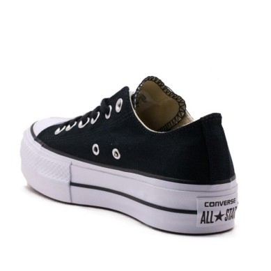 CONVERSE CHUCK TAYLOR ALL STAR LIFT PLATAFORMA MUJER 560250C NEGRAS