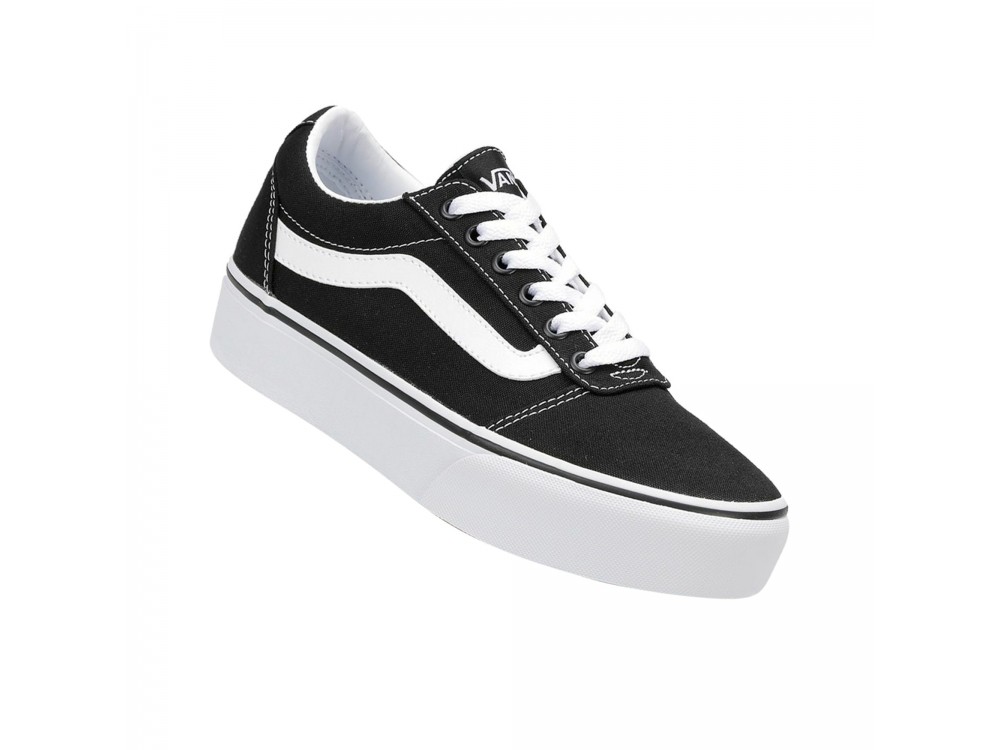 zapatillas vans negras para mujer