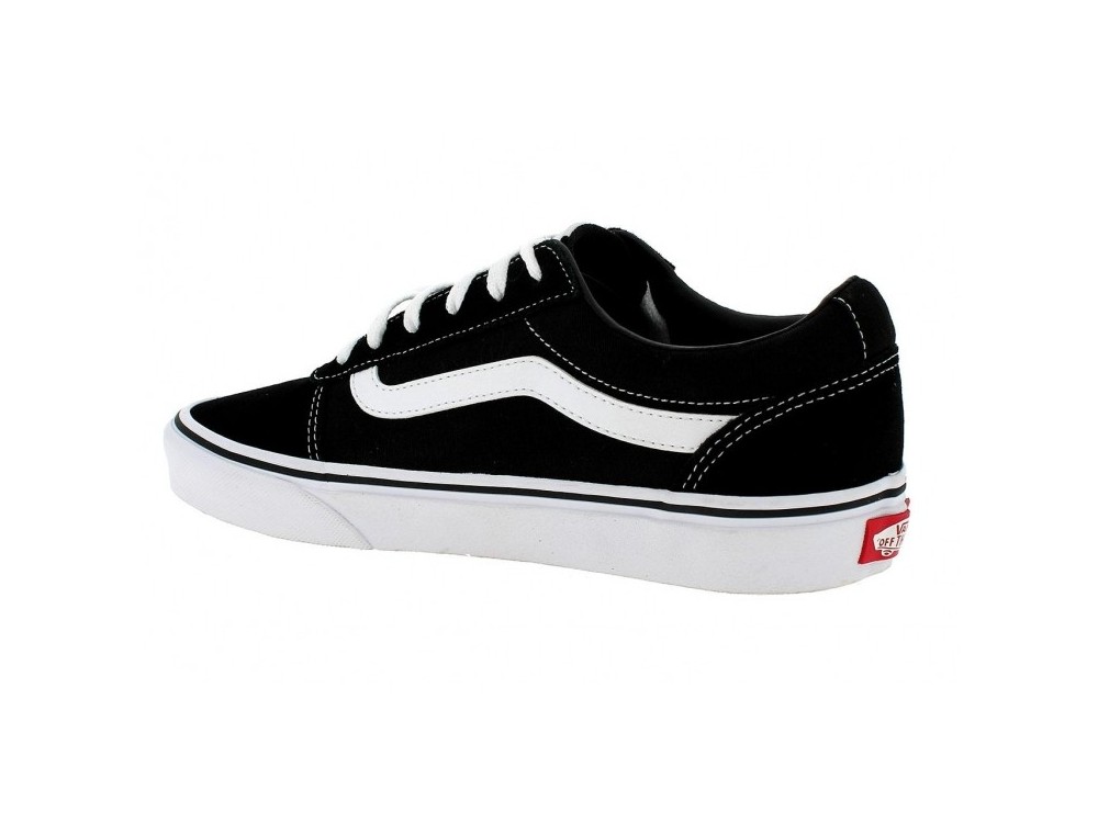 vans altas negras mujer