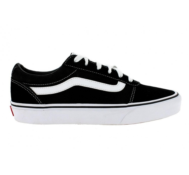 vans negras para mujer