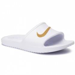 chancleta nike blanca