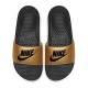 Nike Benassi WMNS Benassi JDI 343881 014 Negra y Dorada Mujer