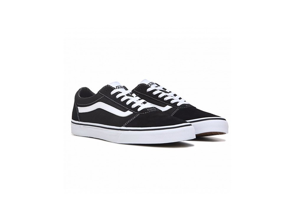 Las bacterias empujar Intestinos Zapatillas VANS Hombre: VANS WARD CANVAS - Negras - Baratas