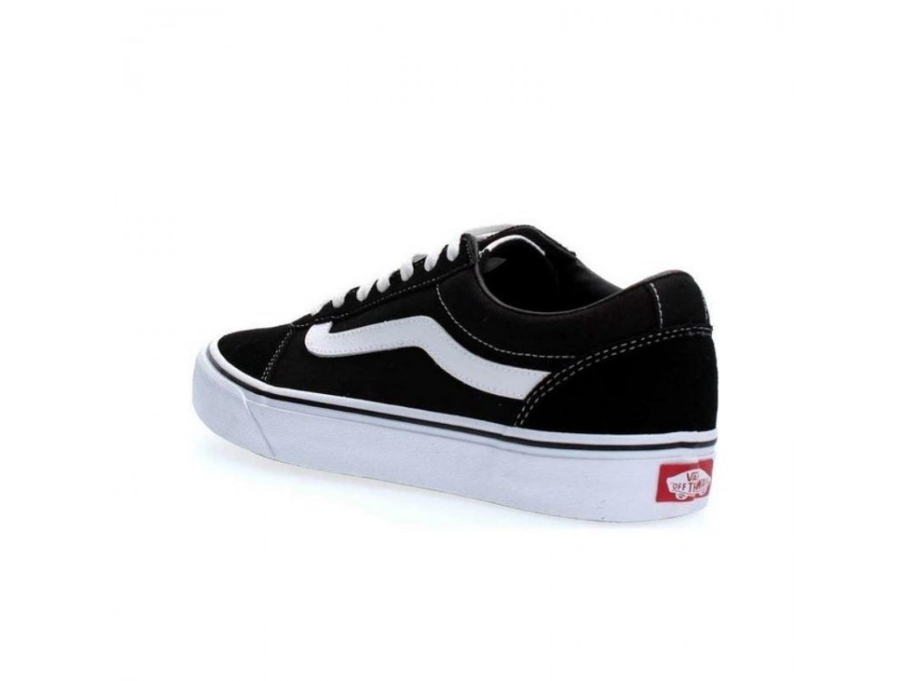 vans negras hombre baratas