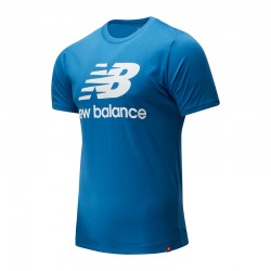 NEW BALANCE CAMISETA HOMBRE ESSE ST MT01575 AZUL