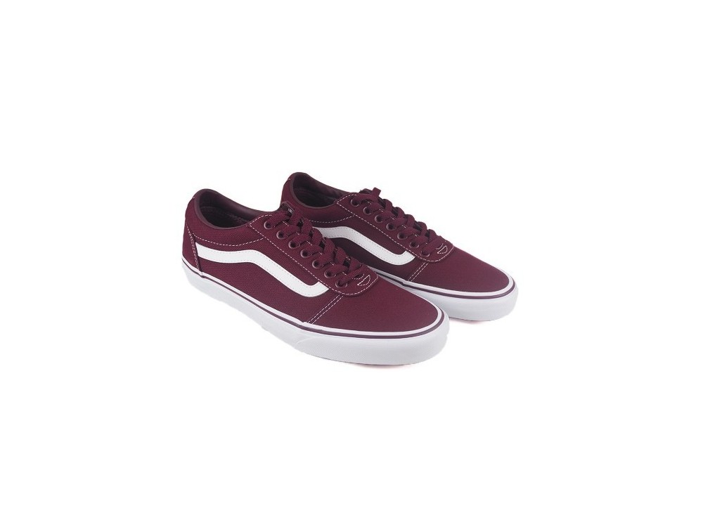 zapatillas vans granates
