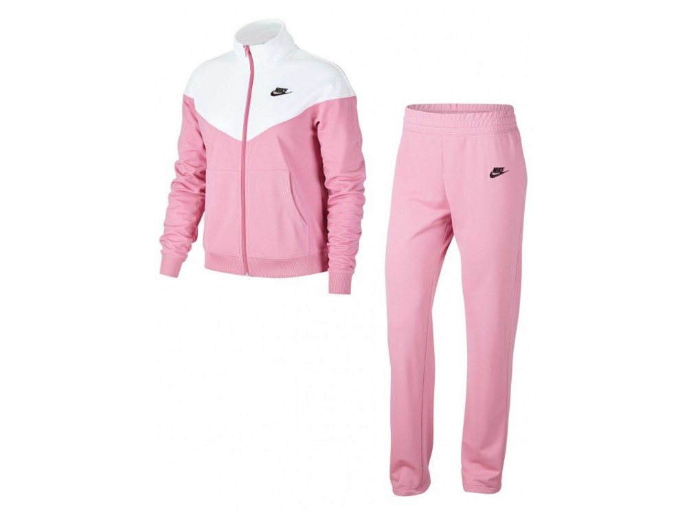 chandal blanco nike