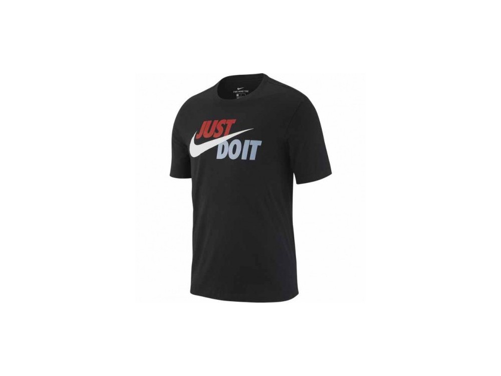 camiseta nike negra hombre