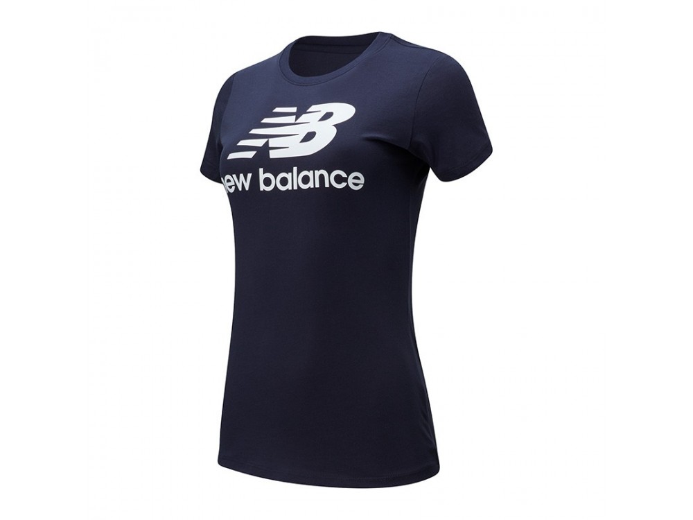 CAMISETA NEW // Camiseta Balance Mujer WT91546 - Azul - Baratas.