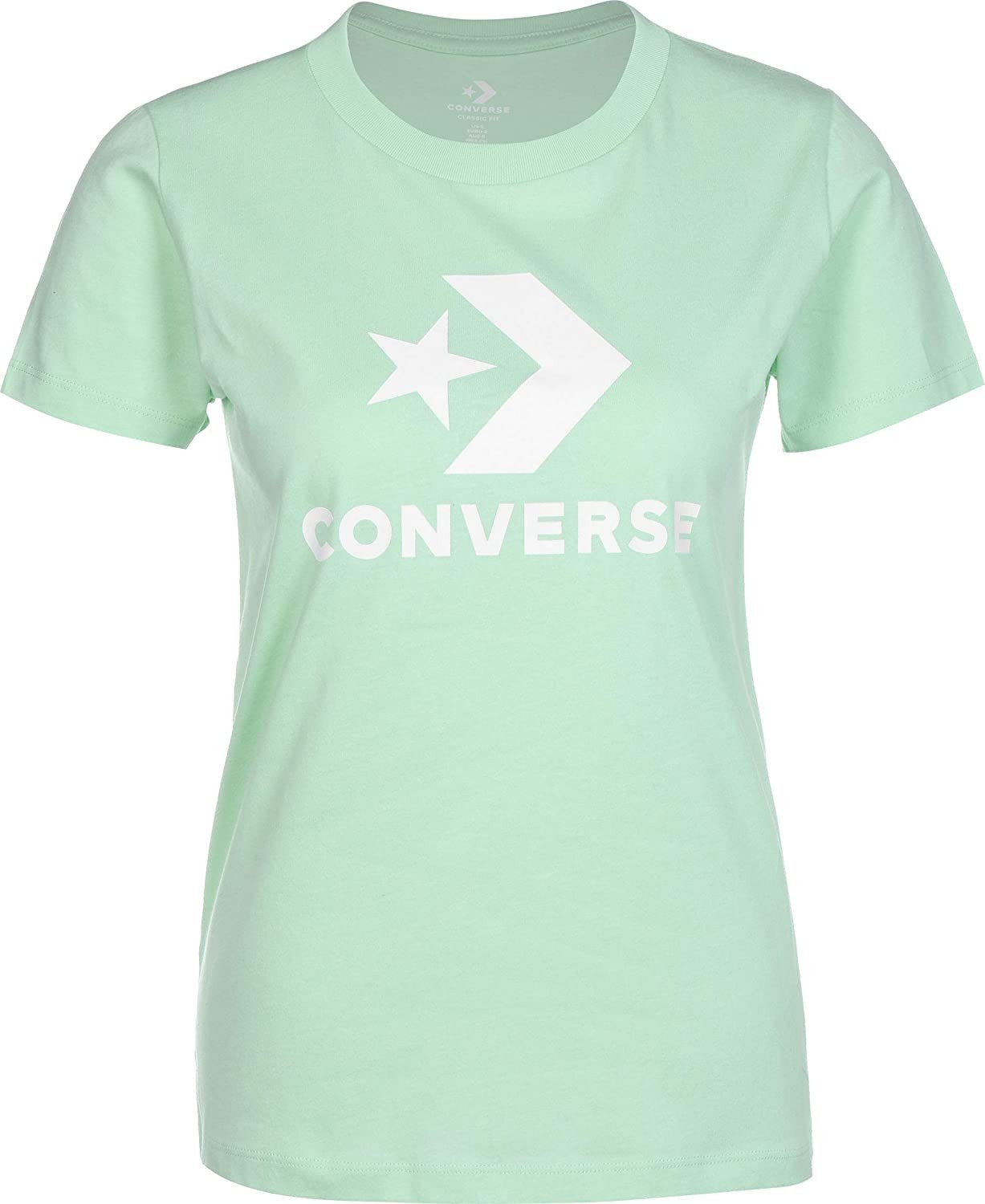 CAMISETA CONVERSE // Camiseta CONVERSE Mujer - Verde - Baratas. CAMISETA CONVERSE // Camiseta CONVERSE Mujer - Verde - Baratas.