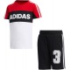 CONJUNTO  ADIDAS FM9827 TRACKSU ROJO