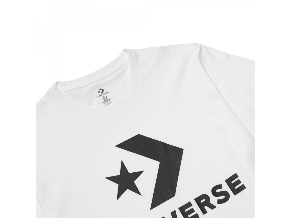 Camiseta sale converse blanca