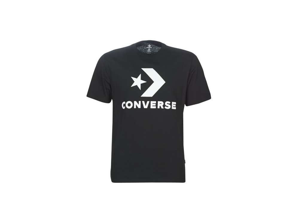 CAMISETA CONVERSE // Camiseta CONVERSE Hombre - Negra - Baratas.