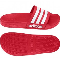 chanclas adidas blancas y negras