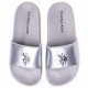 CHANCLAS U.S. POLO ASSN EMERALD MUJER GRIS