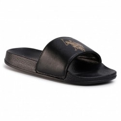 CHANCLAS U.S.POLO ASSN ESMERALD MUJER NEGRAS