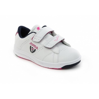 JOMA ZAPATILLA NIÑA W.PLAYW-2043 BLANCO/MARINO/FUSCIA