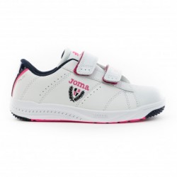 JOMA : Zapatillas niña W.Play-2043 Blanca- Marino - Fucsia Baratas online