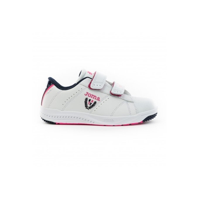 JOMA ZAPATILLA NIÑA W.PLAYW-2043 BLANCO/MARINO/FUSCIA