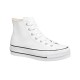 CONVERSE CHUK TAYLOR ALL STAR CTAS LIFT CLEAN HI BOTA PLATAFORMA PIEL 561676C BLANCAS