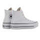 CONVERSE CHUK TAYLOR ALL STAR CTAS LIFT CLEAN HI BOTA PLATAFORMA PIEL 561676C BLANCAS