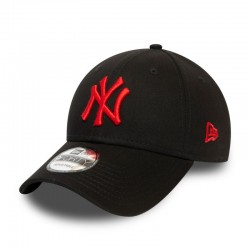 NEW ERA CAP GORRA LEAGUE ESSENTIAL 94  12380594 NEGRA Y ROJA