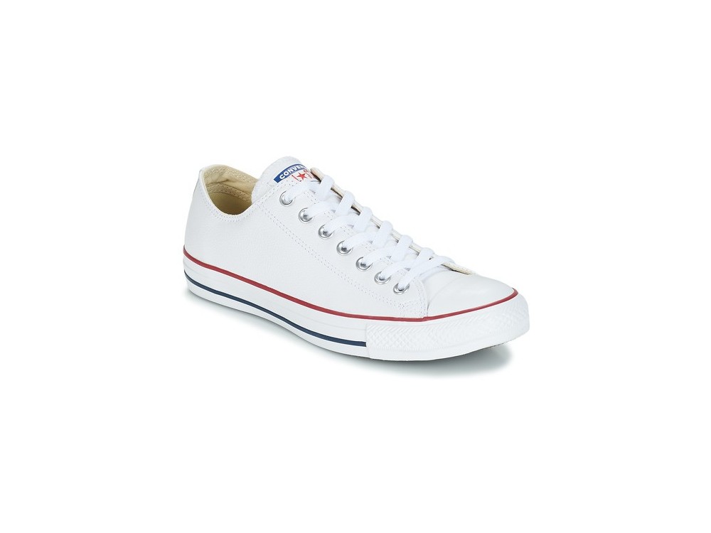 converse de cuero mujer