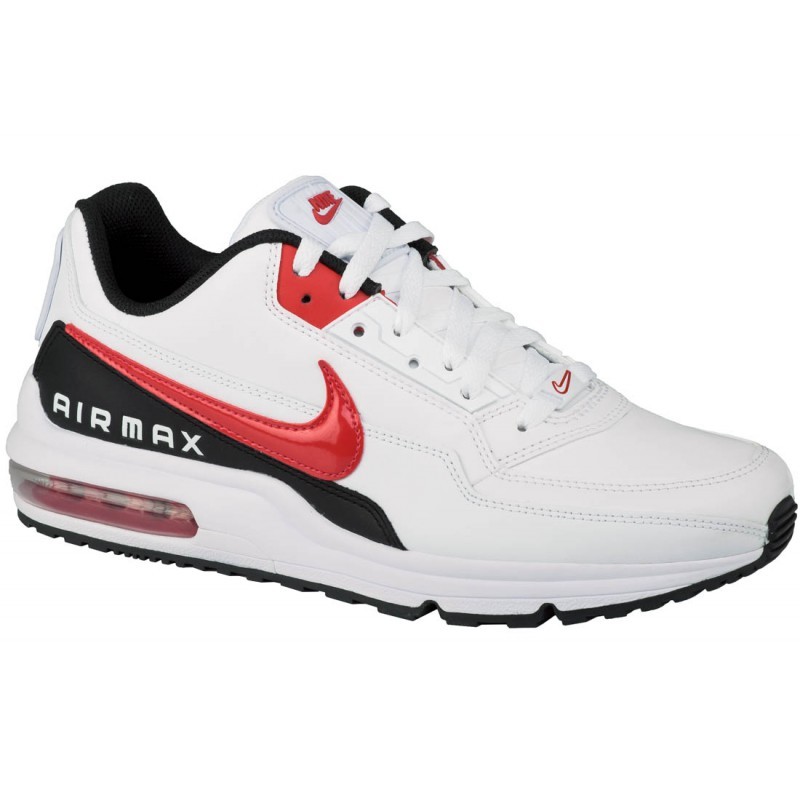 nike air max blanco con rojo