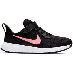 NIKE REVOLUTION 5 (PSV) NIÑA BQ5672 002 NEGRA