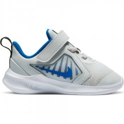 NIKE DOWNSHIFTER 10 TDV ZAPATILLA BEBE CJ2068 020  GRIS Y AZUL