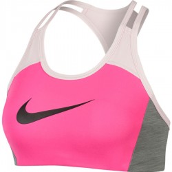 NIKE SUJETADOR TOP DEPORTIVO MUJER CJ5865 623 ROSA Y GRIS