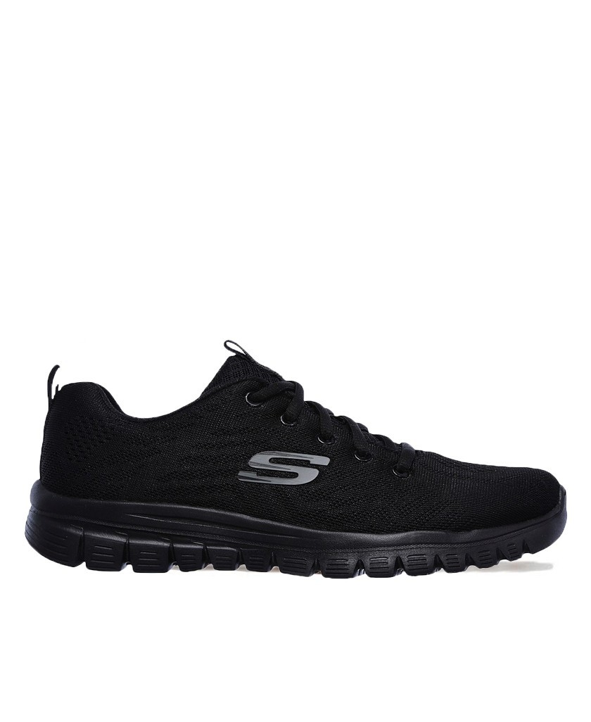 skechers negras y doradas