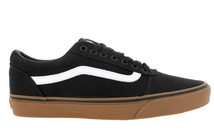 tenis vans negras hombre