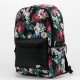 MOCHILA NIKE HERITAGE DB4715 010 NEGRA FLORAL