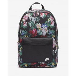 MOCHILA NIKE HERITAGE DB4715 010 NEGRA FLORAL