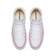 CONVERSE CHUCK TAYLOR ALL STAR  BOTA PIEL MUJER 132169C BLANCA