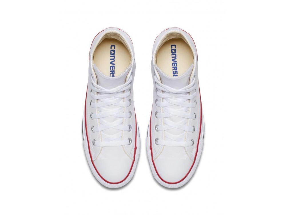 CONVERSE BOTA : Converse Chuck Taylor All Star 132169C Blancas Piel //