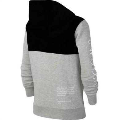 SUDADERA CREMALLERA NIKE SPORTSWEAR NIÑO CU9206 063 GRIS