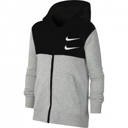 Sudadera nike cheap gris niño